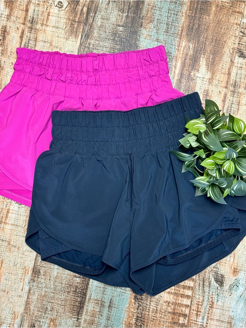 Women’s “90 Degree by Reflex” Shorts with Built-in Spandex Shorts | #A23